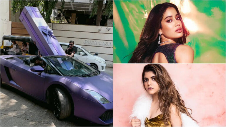 Janhvi Kapoor Gets Lamborghini Worth Over Rs 4 Crore As Gift ‘With Love Etc’ From Ananya Birla