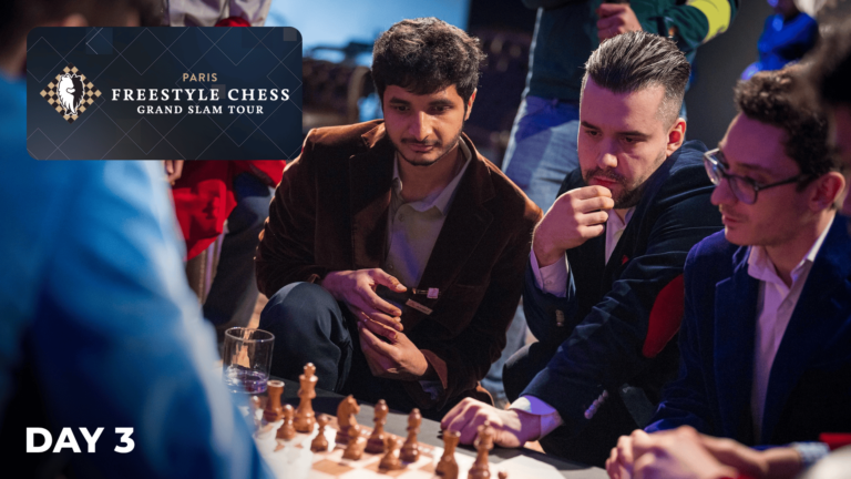 Paris Freestyle Chess Grand Slam Day 3: The Nepo Gambit Is Born, Only Carlsen Wins