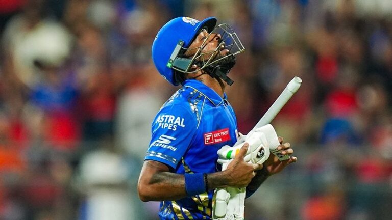 Hardik gets us agonisingly close, but heartbreak it is :( – As it happened – Mumbai Indians