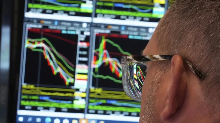 Wall Street, dollar tumble as investors retreat further from United States