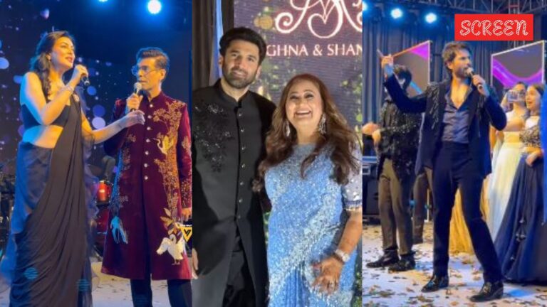 Who is Seema Singh? Shahid Kapoor performs ‘Mauja Hi Mauja’ at her daughter’s wedding, Karan Johar-Sushmita Sen host event. Watch