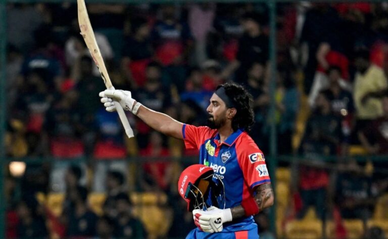 “You Went Till Rs 23 Crore…”: KL Rahul’s Fiery Celebration Against Royal Challengers Bengaluru Decoded