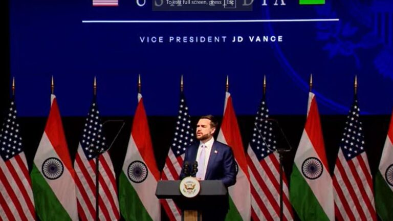 JD Vance India visit Highlights: US President Trump wants to build a future with India, says Vance in Rajasthan