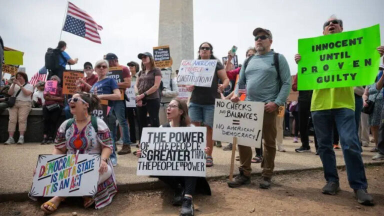 What Is 50501 Movement? Anti-Trump Protests Planned Across US On May Day