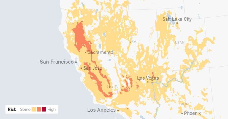 California and Nevada May Set Heat Records This Week