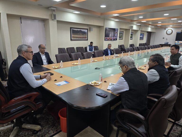 CM J&K Omar Abdullah chairs high level meeting, directs for immediate release of Contingency funds to DCs