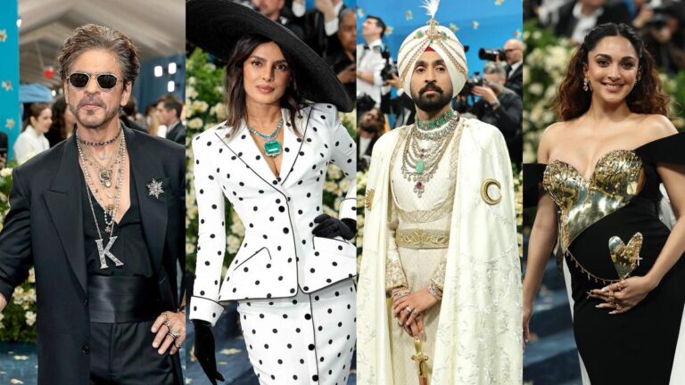 Met Gala 2025: Indian stars Shah Rukh Khan, Kiara Advani, and more shine bright at fashion’s grandest fest