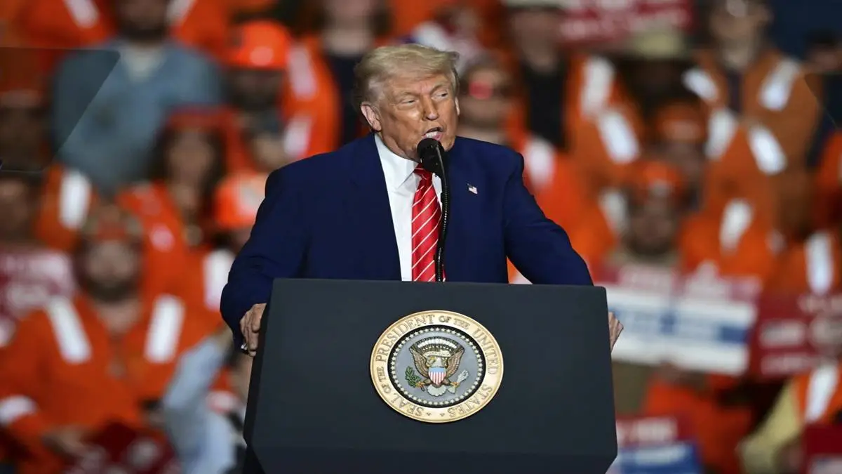 Trump tells US steelworkers he will double tariffs on foreign steel to 50 per cent