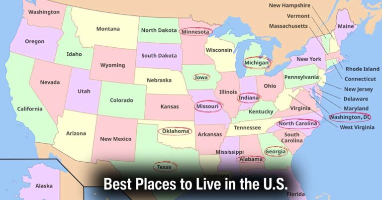 Which is the Best City to Live in the USA? List of Top 7 Best Places to Live in the US