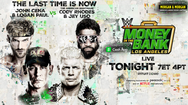 6/7/25 (Men’s and Women’s MITB Ladder Matches, Cena and Paul vs. Rhodes and Uso)