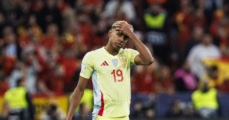 Heartbreak for Lamine Yamal and Pedri as Spain beaten by Portugal in Nations League final