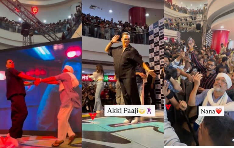 Pune: Akshay Kumar Dances Fugdi with Nana Patekar During Housefull 5 Promotions in Seasons Mall; Video Goes Viral