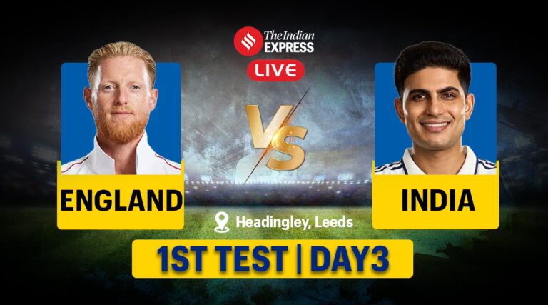 IND vs ENG LIVE Cricket Score, 1st Test Day 3: Prasidh gets early 2nd session wicket for India; England 349/6