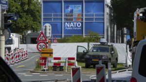 FirstUp: Nato summit in Netherlands, Jeff Bezos' wedding celebrations begin... Headlines today