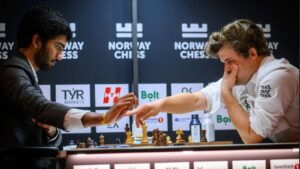 Magnus Carlsen says Gukesh won’t be favourite in World Championship match vs Hikaru, Caruana, Nepomniachtchi