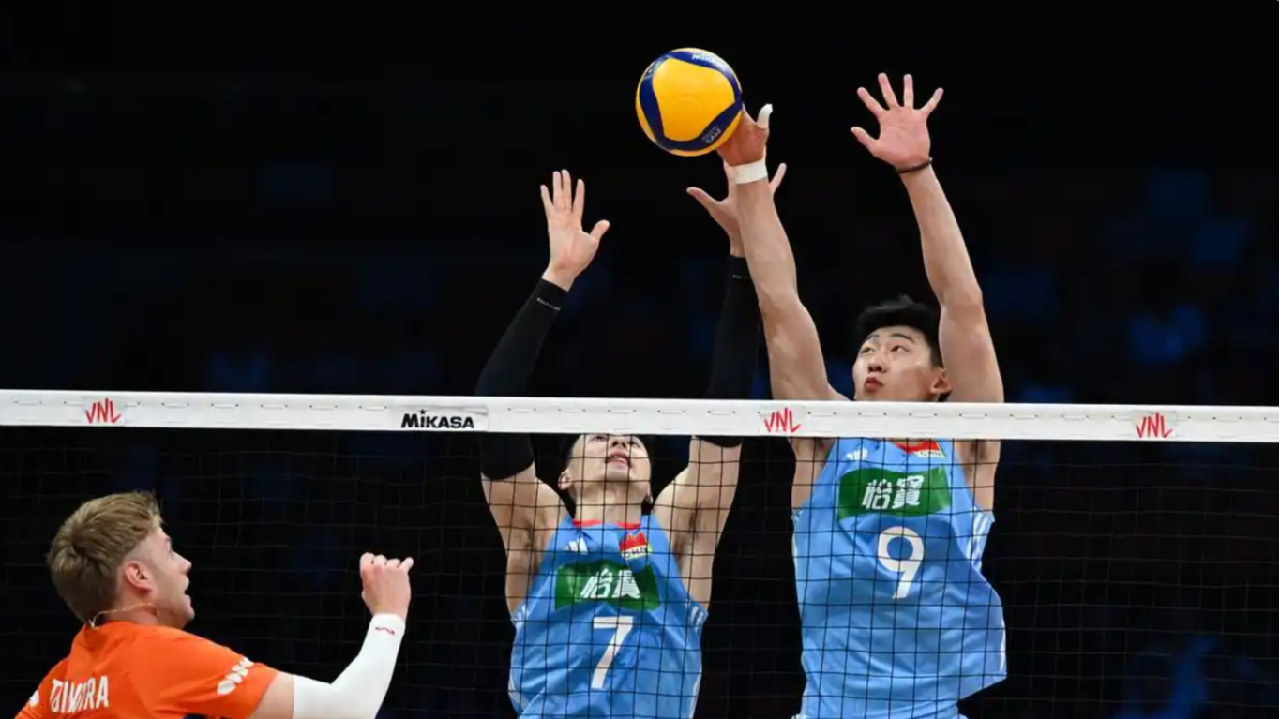 China beat Netherlands for back-to-back wins in FIVB Men's Nations League