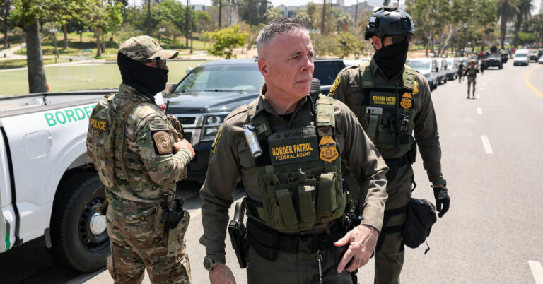 Border Patrol Agents Raid a Home Depot in Northern California