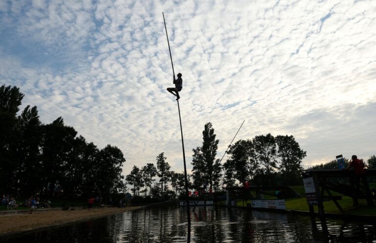 Canal-jumping, pole-vaulting, and a bit of swimming: Why ‘fierljeppen’ is the Netherlands’ craziest sport