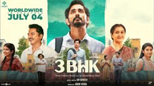 Siddharth 3 BHK Telugu Movie Review and Rating