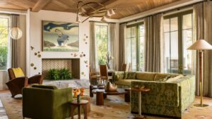 Tour an Island Home in South Carolina Where the Palette Is Swampy, Moody, and Green