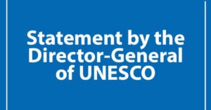 Withdrawal of the United States of America from UNESCO: statement by