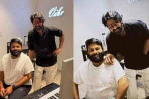 Pic Talk: Prabhas looks dashing in new pics shared by Thaman