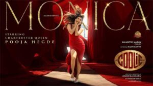 Monica from Coolie: Pooja Hegde turns up the heat in this catchy Anirudh song