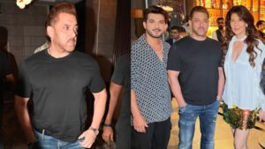Salman Khan steps out with high security to attend Sangeeta Bijlani's birthday bash