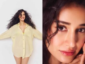 Disha Turns Yellow Shirt Into Hot Statement