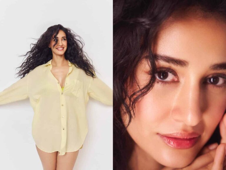 Disha Turns Yellow Shirt Into Hot Statement