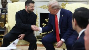 Ukraine offers $100bn weapons deal to Trump to win security guarantees