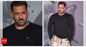 Salman Khan shows off his new look at Arpita Khan Sharma and Arbaaz Khan's birthday bash; Sonakshi Sinha, Bobby Deol and other Bollywood stars attend: PICS INSIDE