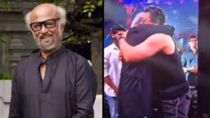 Coolie audio launch: Crowd erupts as Rajinikanth enters venue, Aamir Khan hugs him