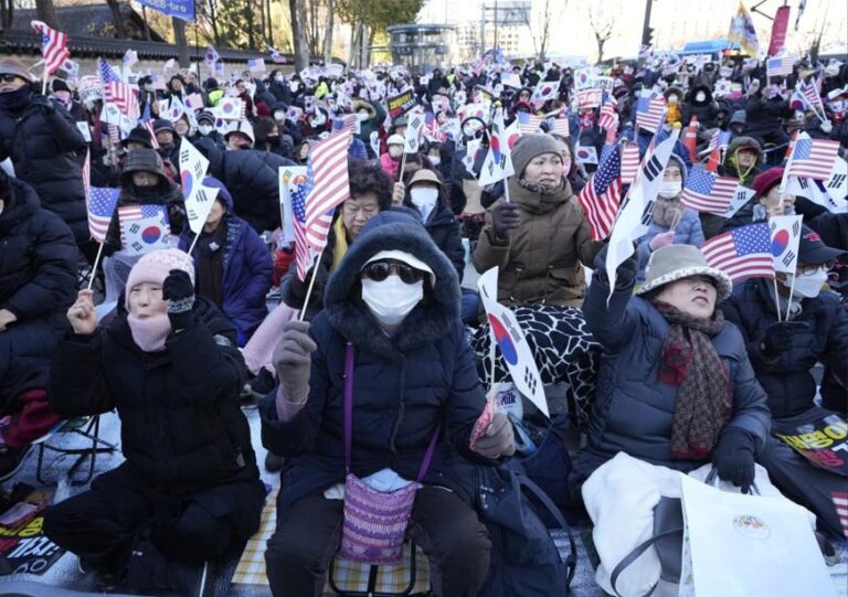 How Maga support is firing up the far-right in South Korea and Japan