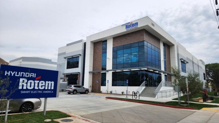 Hyundai Rotem opens first US rail parts plant in California