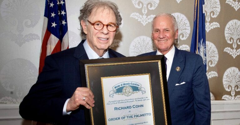Construction company founder awarded South Carolina Order of the Palmetto