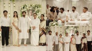 Allu Arjun, Ram Charan and family come together for grandmother's prayer meet
