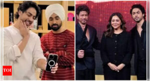 Diljit Dosanjh recalls first meeting Aryan Khan after Shah Rukh Khan’s thank-you note: ‘It felt like I was meeting you’